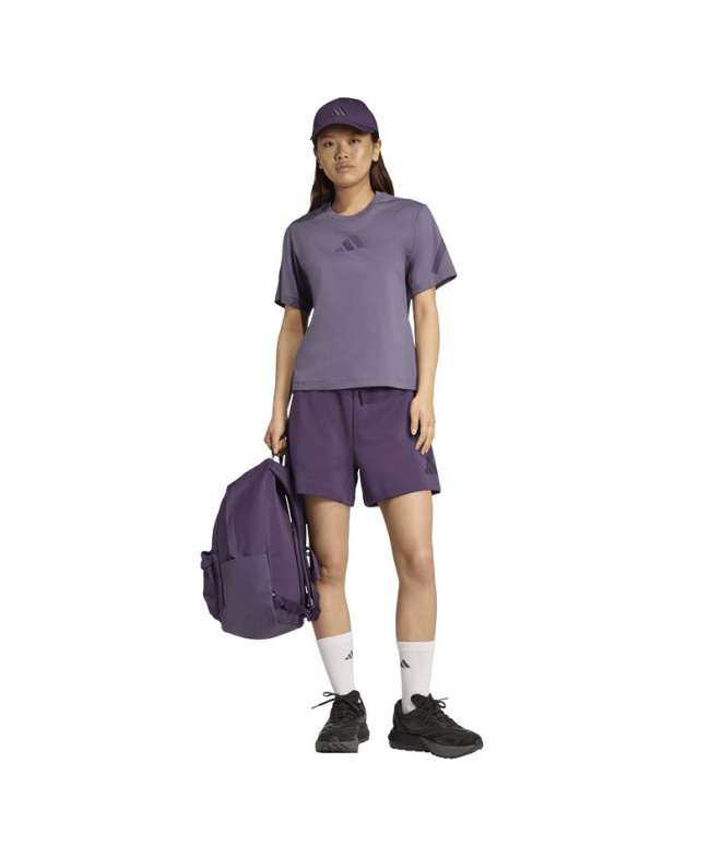 T-shirt adidas Z.N.E. Tee Femme Violette