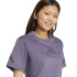 Camiseta adidas Z.N.E. Tee Mulher Violeta