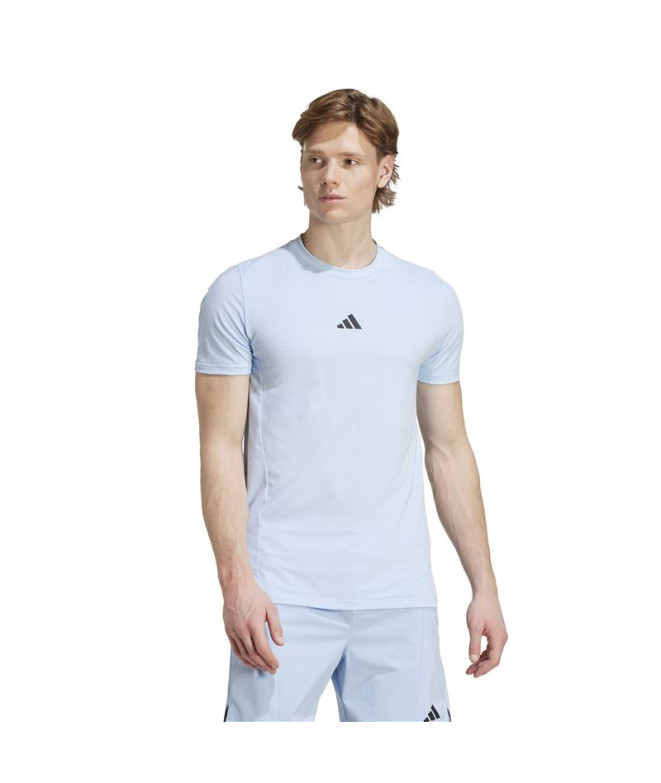 Camiseta de Fitness adidas D4T Tee Hombre Azul