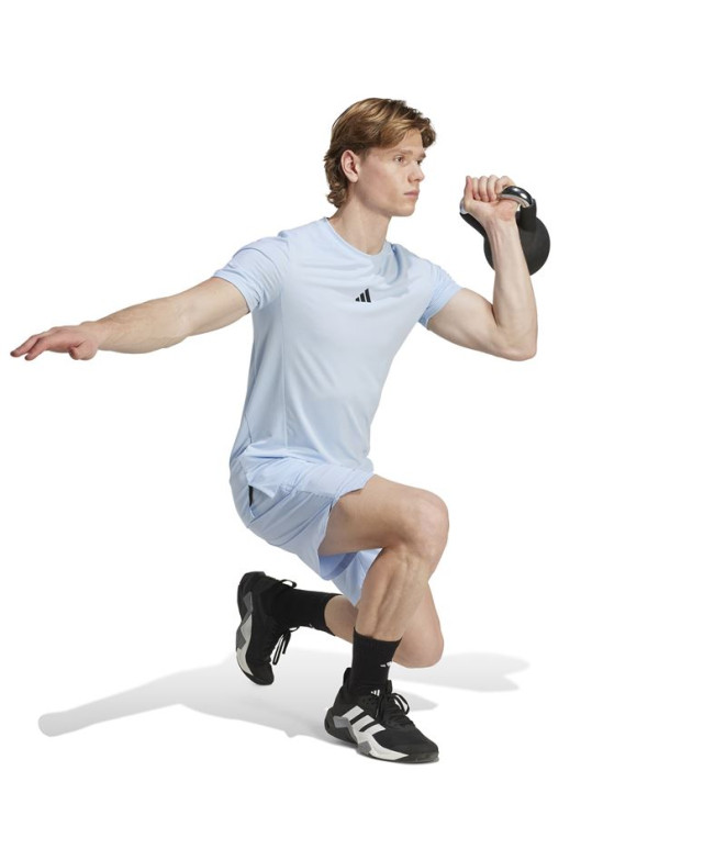 Camiseta de Fitness adidas D4T Tee Homem Azul
