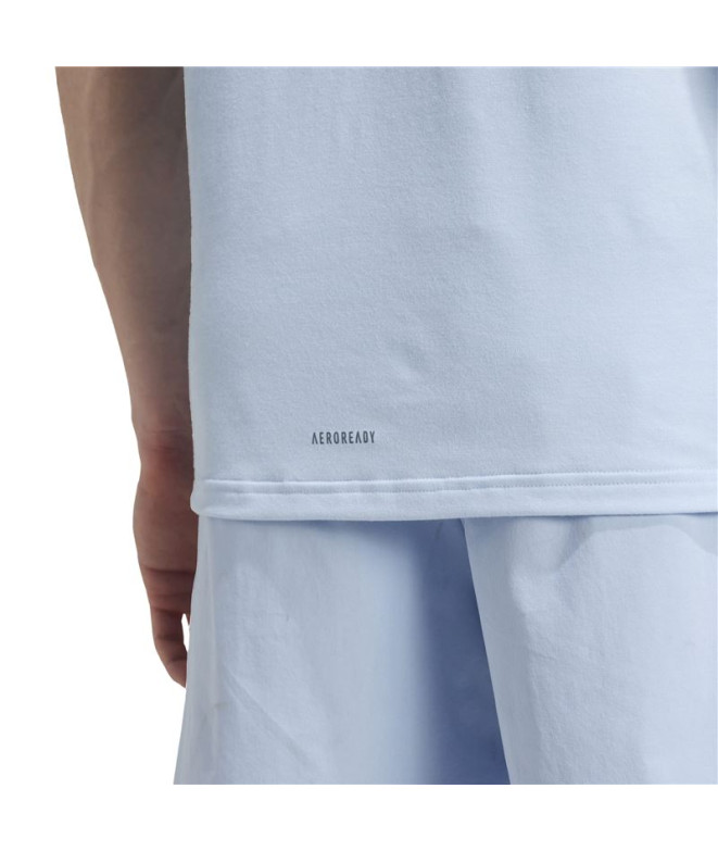 Camiseta de Fitness adidas D4T Tee Hombre Azul