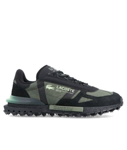 Zapatillas Lacoste Elite Active 225 5 Sma Hombre Negro/Verde