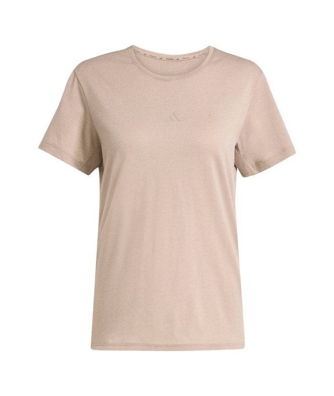 Camiseta de Fitness adidas Motion Es Mujer Marrón