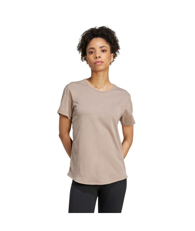 T-shirt de Fitness adidas Motion Es Femme Marron
