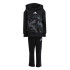 Conjunto adidas Lk Camo Fl Set Infantil Negro/Blanco