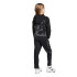 Conjunto adidas Lk Camo Fl Set Infantil Negro/Blanco