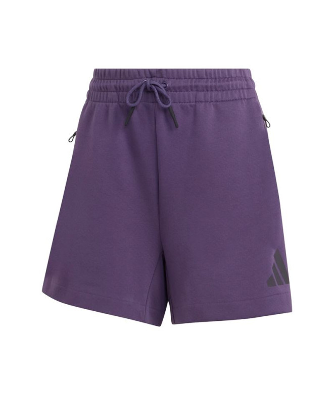 Pantalón adidas Z.N.E. Short Mujer Negro
