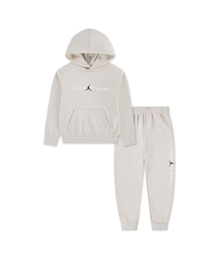 Ensemble Jordan Mj Stretch Hbr Flc Set Enfant Beige