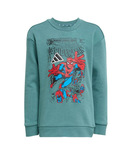 Ensemble adidas Lk Mrvl Sm Jog Enfant Bleu