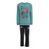 Conjunto adidas Lk Mrvl Sm Jog Infantil Azul