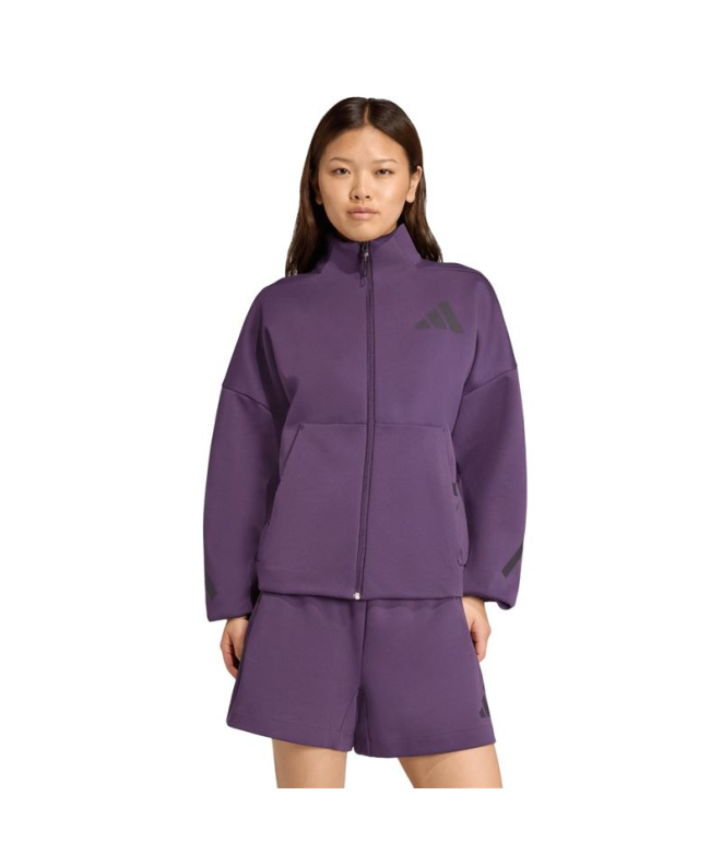 Moletom adidas Z.N.E. Tt Mulher Preto