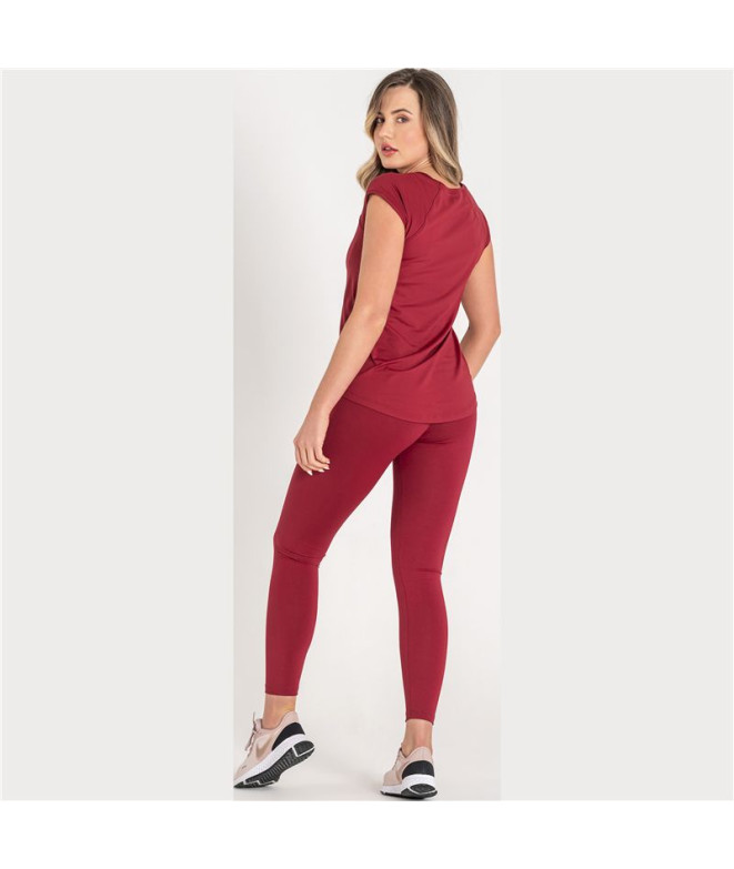 Collants de Fitness Ditchil Genuine Femme Rouge