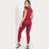 Malhas de Fitness Ditchil Genuine Mulher Vermelho