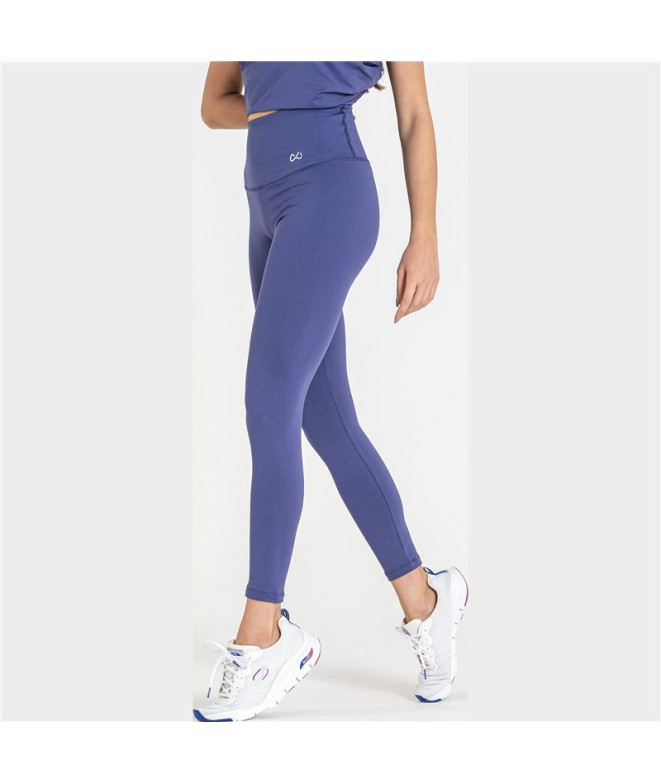 Malhas de Fitness Ditchil Genuine Mulher Azul