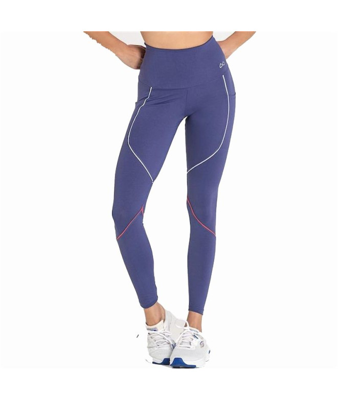 Mallas de Fitness Ditchil Pix Mujer Azul