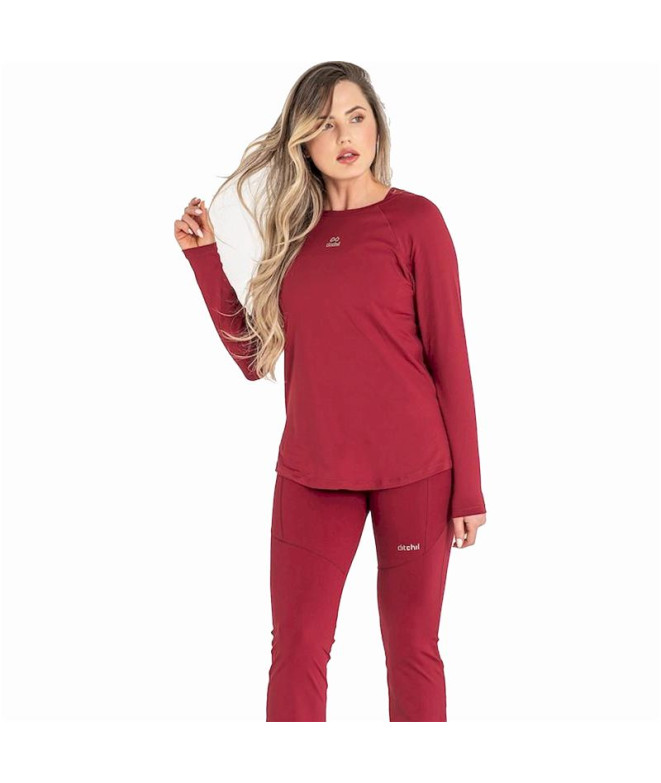 T-shirt de Fitness Ditchil Long Sleeve Diva...