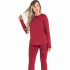 T-shirt de Fitness Ditchil Long Sleeve Diva Femme Rouge