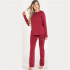 T-shirt de Fitness Ditchil Long Sleeve Diva Femme Rouge