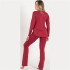 T-shirt de Fitness Ditchil Long Sleeve Diva Femme Rouge