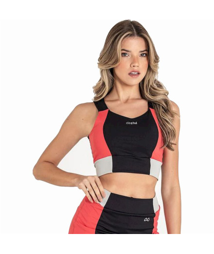 Brassiere de sport de Fitness Ditchil Bra Trix Femme Noir