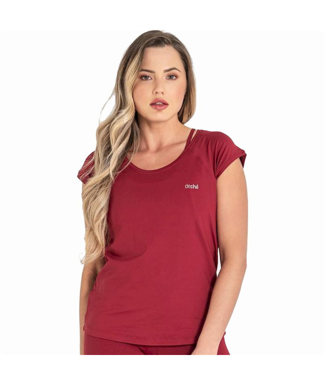T-shirt de Fitness Ditchil T-Shirt Ease Femme...