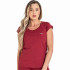 T-shirt de Fitness Ditchil T-Shirt Ease Femme Rouge