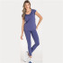 T-shirt de Fitness Ditchil T-Shirt Ease Femme Bleu