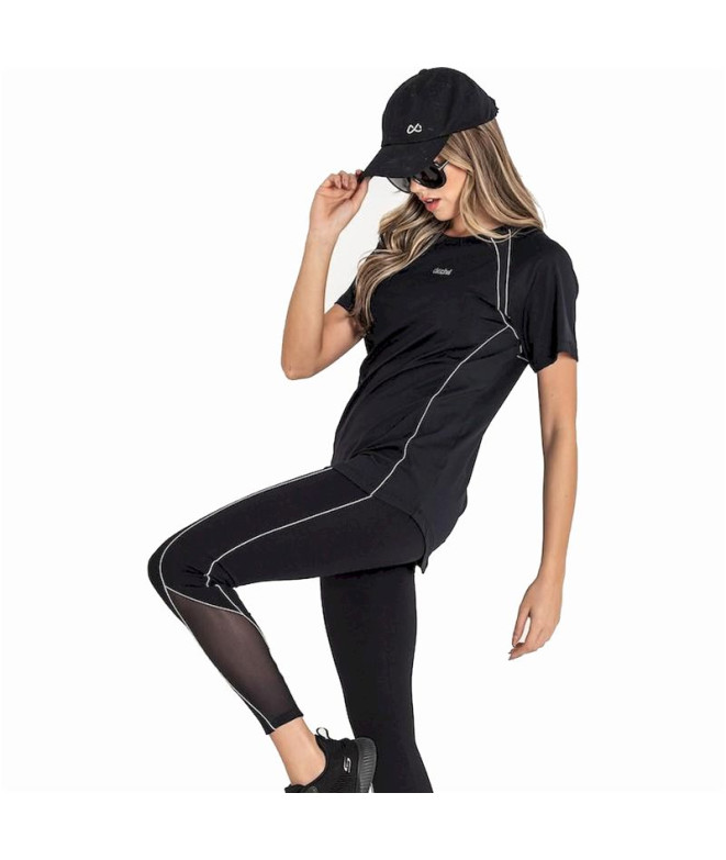 T-shirt de Fitness Ditchil Avis Femme Noir