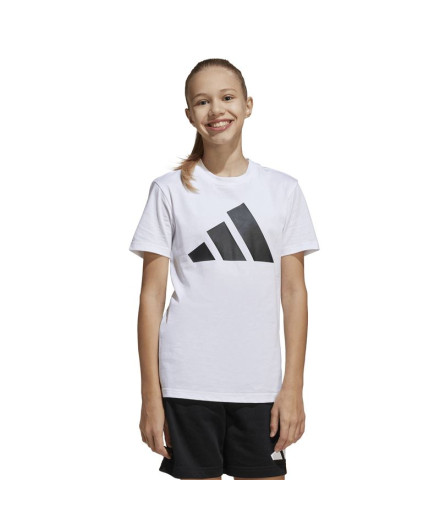 Conjunto adidas Bl T-Set Infantil Branco/Preto