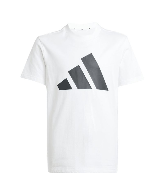 Conjunto adidas Bl T-Set Infantil Branco/Preto