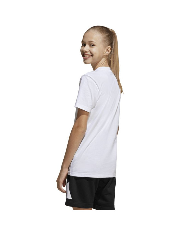 Conjunto adidas Bl T-Set Infantil Branco/Preto