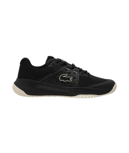 Sapatilhas de Tênis Lacoste Power Serve Mulher Preto/Branco