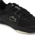 Zapatillas de Tenis Lacoste Power Serve Mujer Negro/Blanco