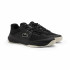 Zapatillas de Tenis Lacoste Power Serve Mujer Negro/Blanco