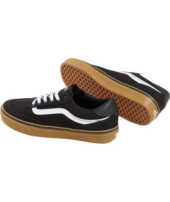 Chaussures Vans Brooklyn Ls Cnvs Noir Homme