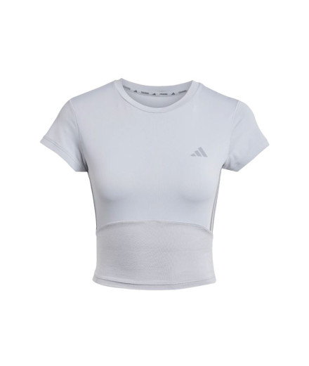 Camiseta de Fitness adidas Hyg Shn Baby Mulher Verde