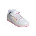 Zapatillas adidas Grand Court 2.0 El C Infantil Negro / Irides / Rosa