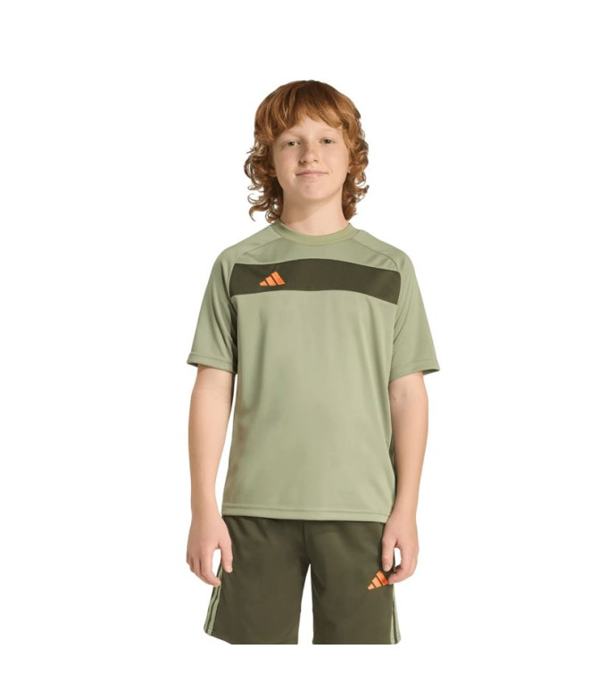 Camiseta de Futebol adidas Tiro Es Jsy Infantil...