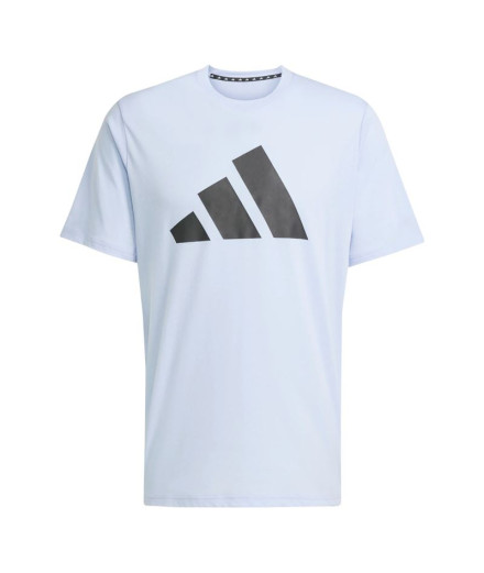 Camiseta de Fitness adidas Tr-Es Fr Logo Homem Azul / Preto