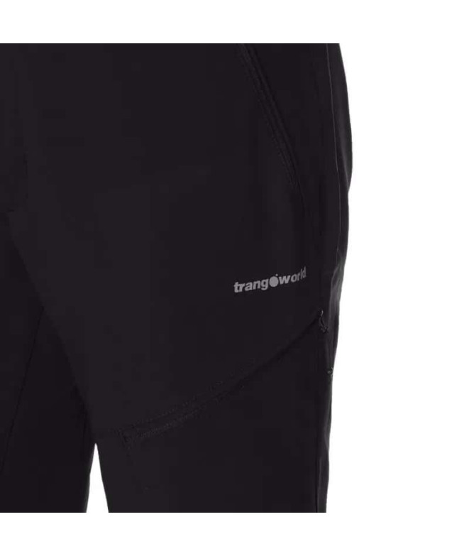Pantalones Trangoworld Largo Savu Hombre Negro