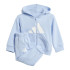 Fato de treino adidas I Bl Fl Fz Ts Bebês Azul/Branco