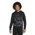 Moletom adidas Camo Fl Hd Infantil Preto/Branco