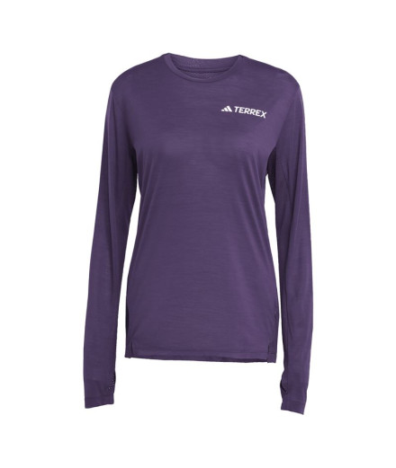 Camiseta de Trail adidas Xpr Ls Tee Mujer Negro