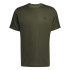 Camiseta de Fitness adidas Tr-Es Base 3Bandas Homem Carnoc / Preto