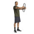 Camiseta de Fitness adidas Tr-Es Base 3Bandas Homem Carnoc / Preto