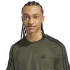 Camiseta de Fitness adidas Tr-Es Base 3Bandas Homem Carnoc / Preto