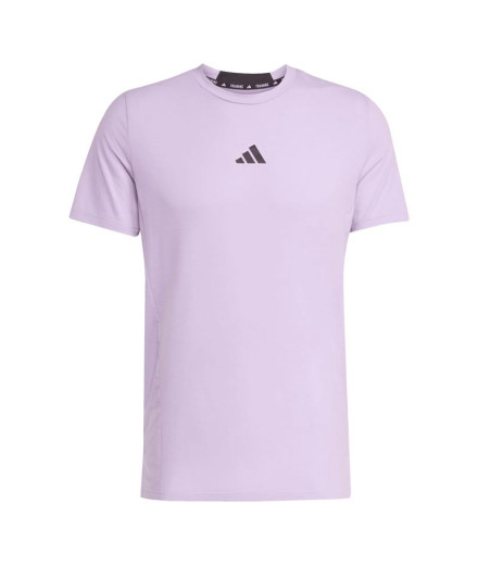 Camiseta de Fitness adidas D4T Tee Homem Lilás
