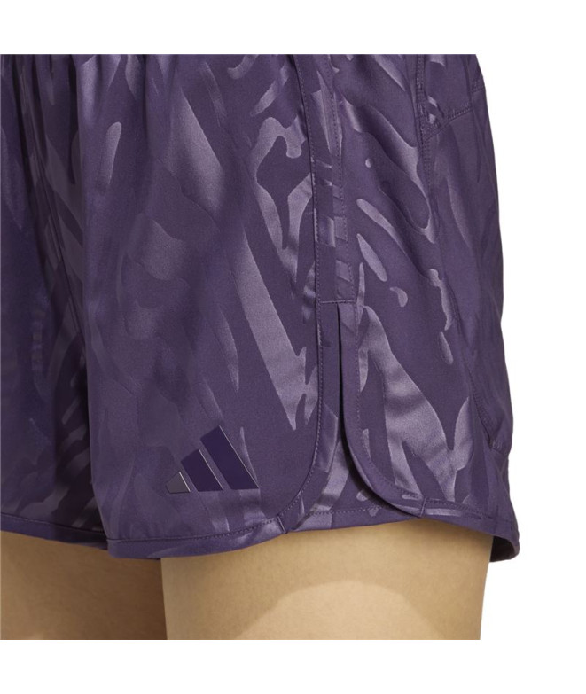 Pantalon de Fitness adidas Aop Pacer Femme Noir