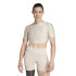 Camiseta de Fitness adidas We T-Shirt Shn Mulher Cinza
