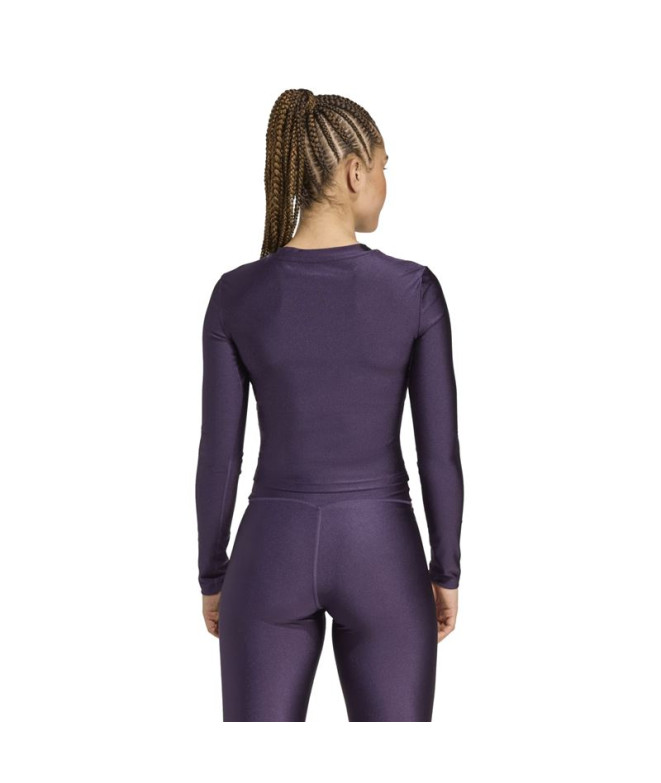 T-shirt de Fitness adidas We Ls Shn Femme Noir